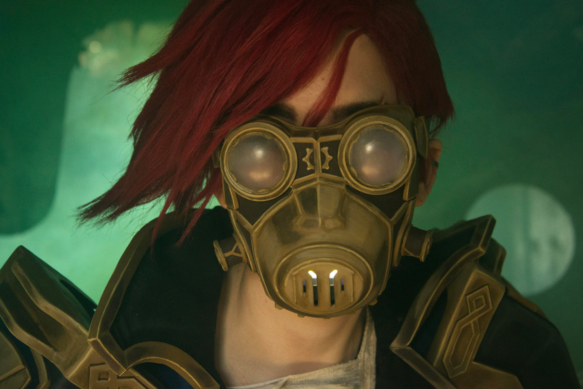 3D Printed Arcane Vi Enforcer Mask – bnicefashiontech